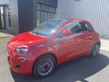 Voir le détail de l'offre de cette FIAT 500C e 95ch (RED) de 2021 en vente à partir de 16 599 € 