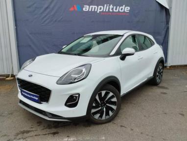 Voir le détail de l'offre de cette FORD Puma 1.0 Flexifuel 125ch S&S mHEV Titanium de 2024 en vente à partir de 224.33 €  / mois
