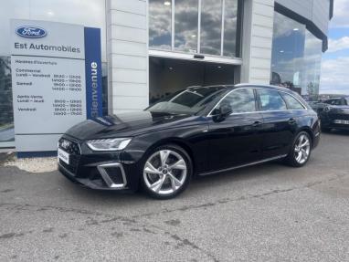 Voir le détail de l'offre de cette AUDI A4 Avant 35 TDI 163ch S line S tronic 7 9cv de 2022 en vente à partir de 396.24 €  / mois