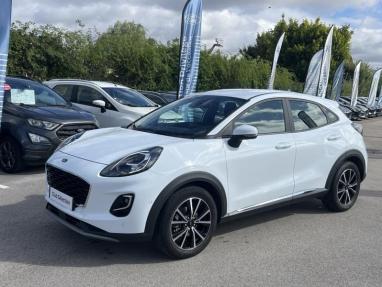 Voir le détail de l'offre de cette FORD Puma 1.0 EcoBoost 125ch S&S mHEV Titanium Powershift de 2023 en vente à partir de 218.56 € / mois