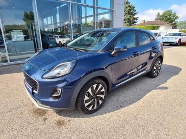 Voir le détail de l'offre de cette FORD Puma 1.0 Flexifuel 125ch S&S mHEV Titanium de 2022 en vente à partir de 237.36 € / mois