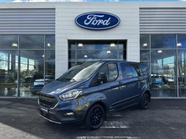 Voir le détail de l'offre de cette FORD Transit Custom Fg 320 L1H1 2.0 EcoBlue 130 Cabine Approfondie Trail de 2023 en vente à partir de 400.93 €  / mois